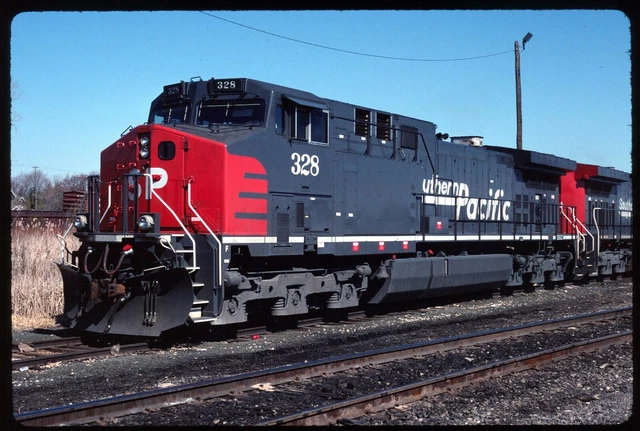 Original Rail Slide - SP Southern Pacific 328 N Fond du Lac WI 4-17-1996