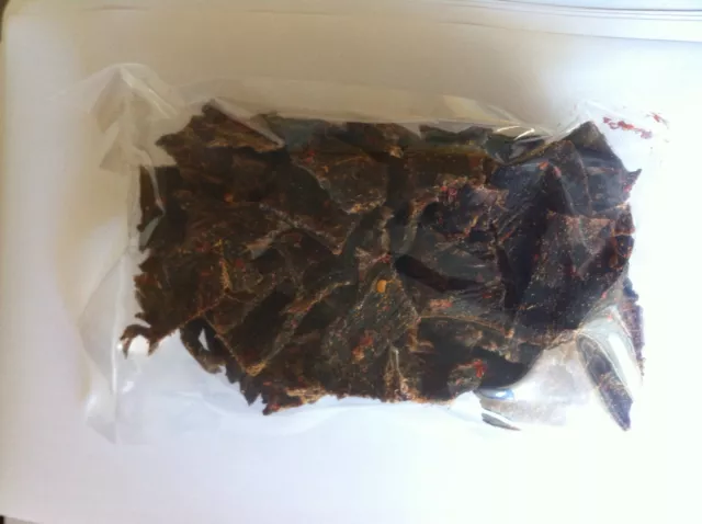 Beef Jerky Hot Chilli 1Kg West Australian Outback Premium Beef Factory Fresh