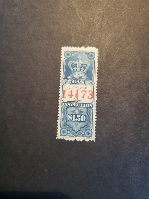Stamps Canada Revenue 5 used
