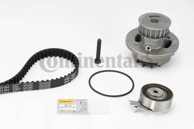 CONTINENTAL CTAM Pompa acqua + Kit cinghie dentate  CT874WP2