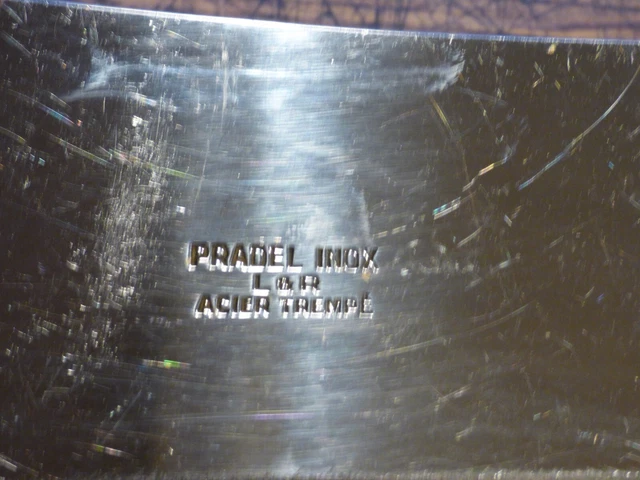 Hachoir à Viande Vintage PRADEL Inox Trempé - Qualité Professionnelle France