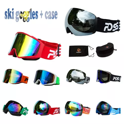 Winter Snow Sports Ski Goggles Windproof Anti Fog Eyewear Snowboard Outdoor