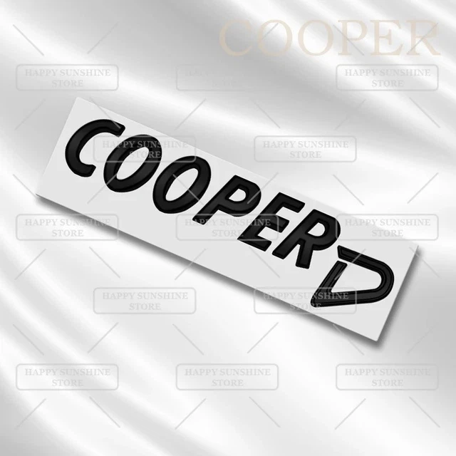 Scritta Posteriore Per MINI COOPER S Logo Fregio Countryman Clubman - Foto 6