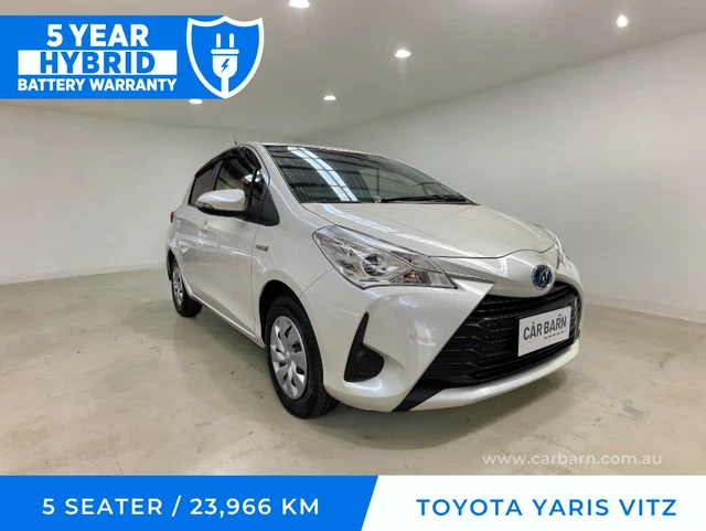 2018 Toyota Yaris Vitz 1.5L Hybrid 23,966 KM, 5-Year Hybrid Battery Warranty!
