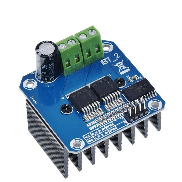 BTS7960 43A Double Dc Moteur Pas à Conducteur H-Bridge Pwm Haute Qualité Neuf
