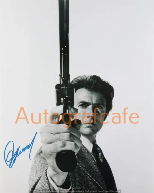 CLINT EASTWOOD 10 x 8 Inch Autographed Photo - High Quality Copy Of Original (c)