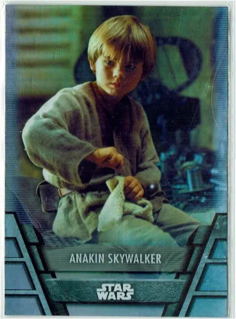 Star Wars Holocron 2020 Topps Foil Chase Insert Card N-1 Anakin Skywalker