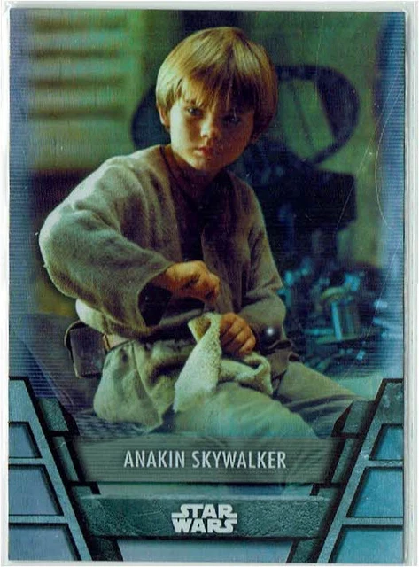 Star Wars Holocron 2020 Topps Foil Chase Insert Card N-1 Anakin Skywalker