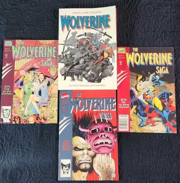 WOLVERINE by FRANK MILLER & CHRIS CLAREMONT trade paperback Lot 1987
