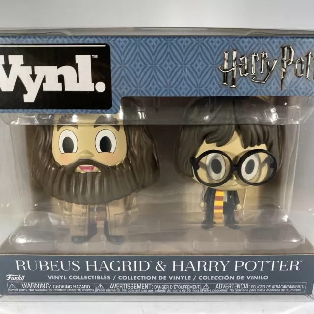 Funko Harry Potter Vynl. Rubeus Hagrid Harry Potter Figure Set NEW Vinyl