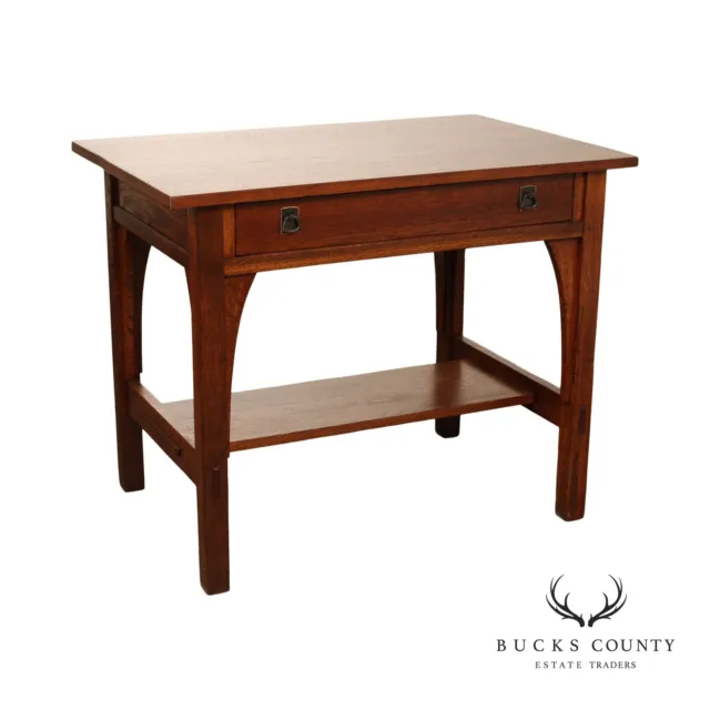 L. & J.G. Stickley Mission Oak Library Table or Writing Desk