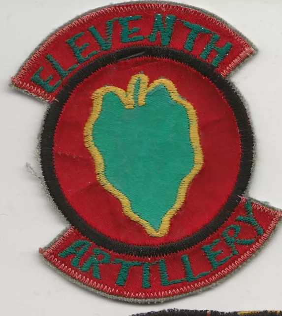 Korean  Made  24th Infantry Division 11th Field Artillery Regiment SSI A Beauty