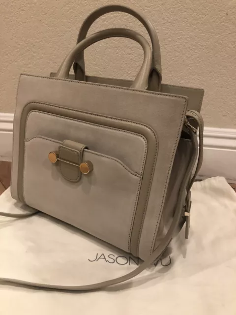 Jason Wu Daphne Suede Tote Bag Grey 2