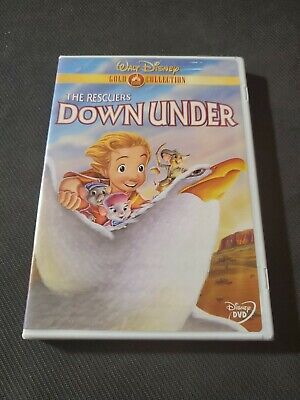 The Rescuers Down Under (DVD, 2000, Gold Collection Edition) New Free S&H (S14)