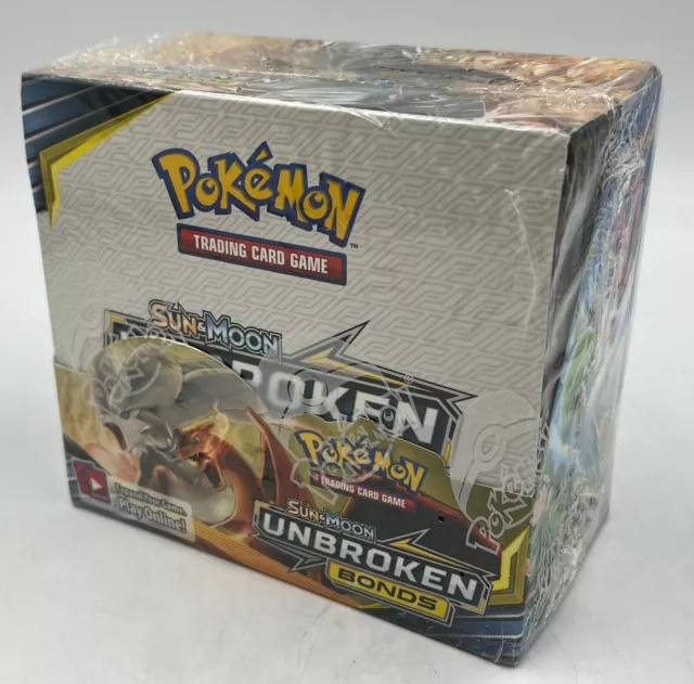 2019 Pokemon Sun & Moon Unbroken Bonds Factory Sealed Booster Box