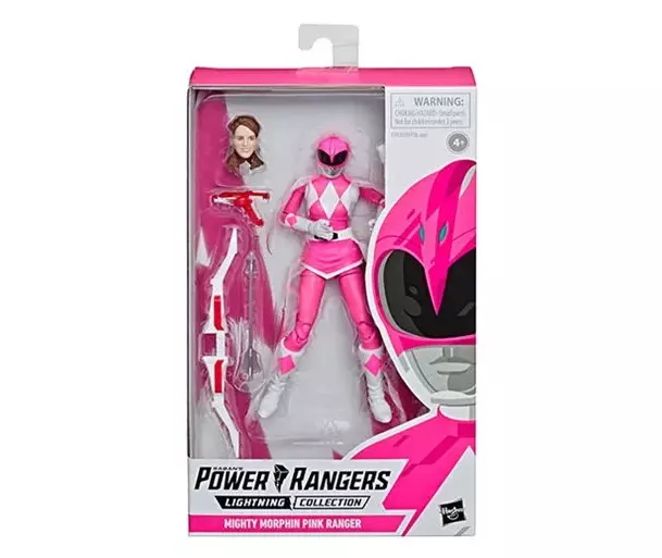 Hasbro Power Rangers Lightning Collection Mighty Morphin Pink Ranger New Sealed
