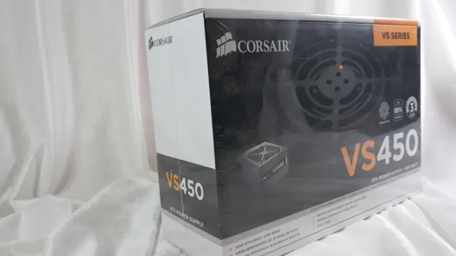 Corsair PSU VS450 - PC Power Supply - Black - Lowcost Operation. Corsair Quality