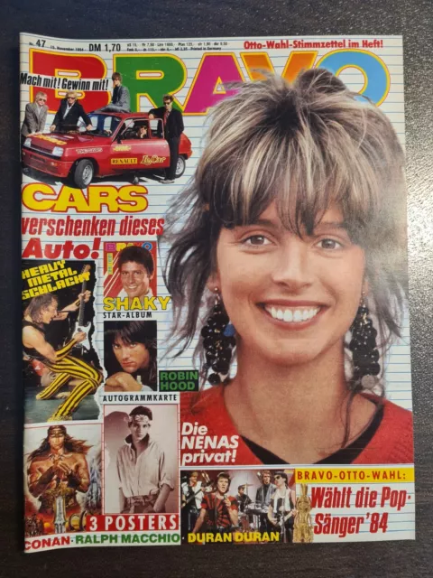 BRAVO 47/1984 Heft Komplett -Nena, Limahl, Shakin' Stevens, Wham, Al Corley-Top!