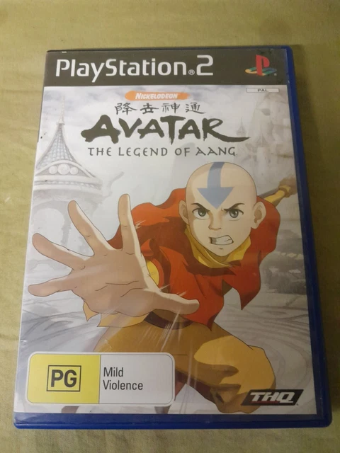 AVATAR THE LEGEND of Aang Playstation 2 PS2 Game complete with