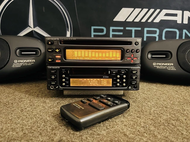 PIONEER CARROZZERIA KEH-M535 & CDX-505EQ Graphic Equalizer Car CD