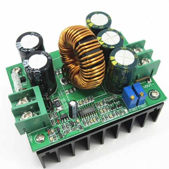 Dc Convertisseur Boost Escabeau 1200W 12V 36V 12V-80V 20A 48V Dc-Dc