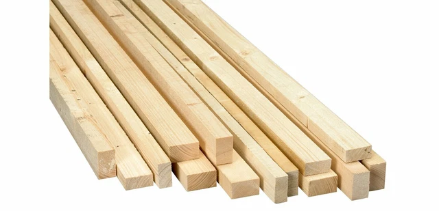 24 x 48 x 4000 mm Dachlatte Unterkonstruktionslatte Holzlatte