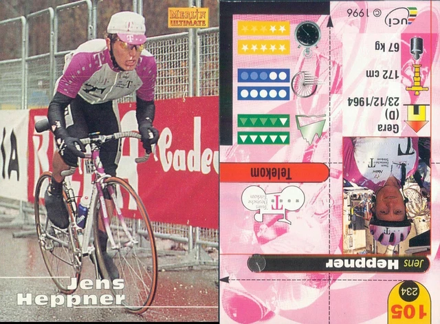 Carte Cycliste Davide Cassani - Team Saeco N°49 - Merlin 96 - Originale De Collection