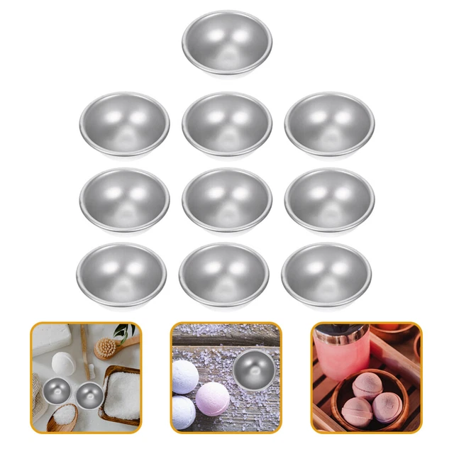10 pz stampo per produzione sapone mini padella muffin bagno stampo sale ciambella