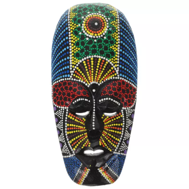 Tiki, arte murale, maschera da parete, decorazione, maschera da parete, ornamento, maschera tribale,