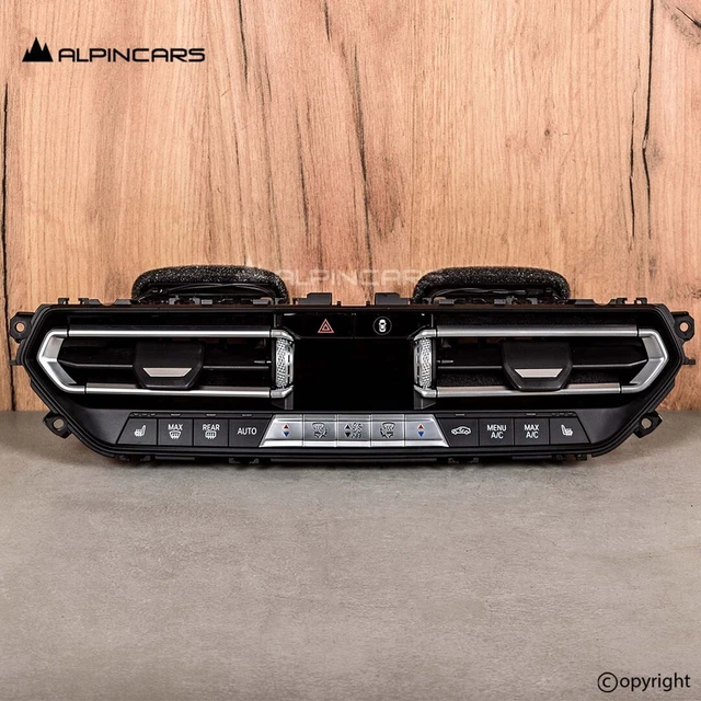 Cornice Copri Griglia Aria Posteriore Cromata Per BMW Serie 5 F10 F11 F18 (2010-2017) Modello C - 4