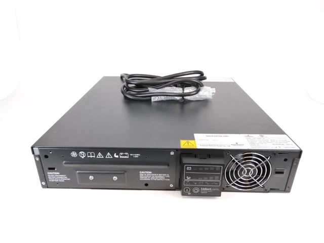 EMERSON Liebert GXT3-1500RT120, 1500VA UPS 120V, No Batteries -For Refurbishment