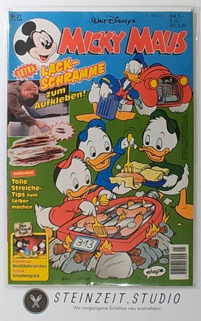 Micky Maus - Heft Nr. 21/1996 - (15.05.1996) - Zustand 1-2