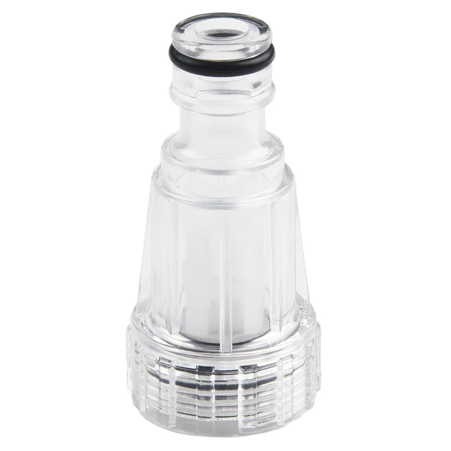 Filtre à Eau Pour Laveuse Haute Pression - Raccord 20 Mm, Maille 100, En Plastique Transparent, Pour Lavage Auto Ou Nettoyage