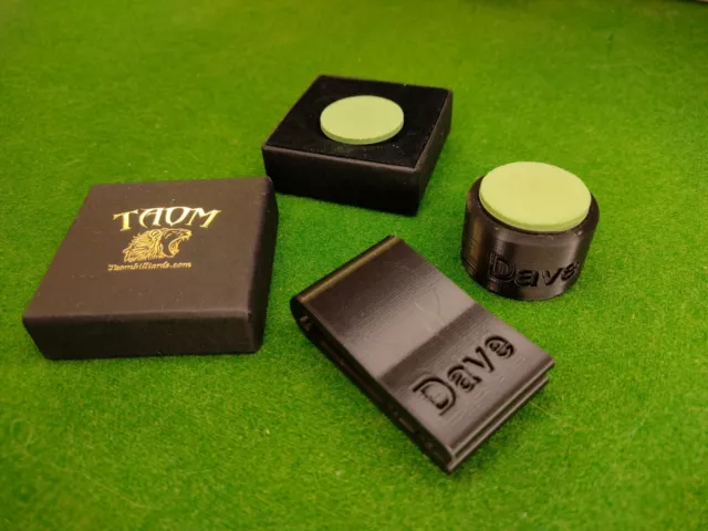 Taom Chalk Holder and Belt Buckle - Personalised with your own name - Magnetic