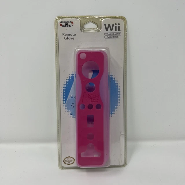 NINTENDO WII OFFICIAL OEM Pink Princess Peach Silicon Remote Sleeve New