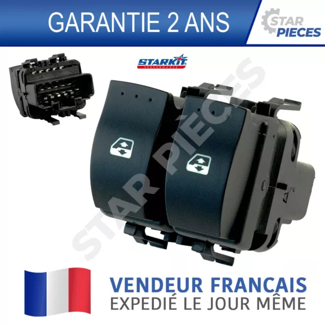 Commande Leve Vitre Gauche Renault Clio 2 Laguna 2 Megane 2 Scenic 2 8200060045