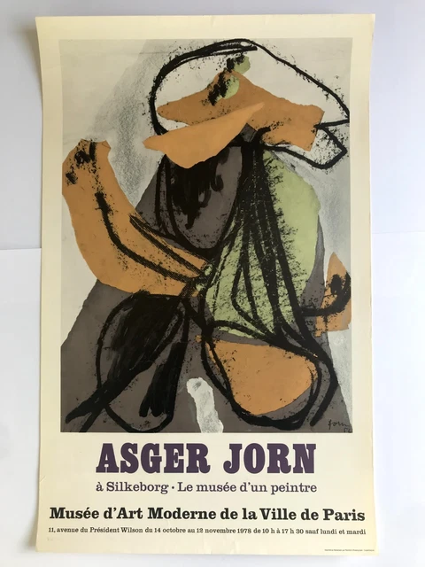 Affiche Originale Eisenstein - Expo Musée De Lyon Palais St Pierre 1978 - Rare