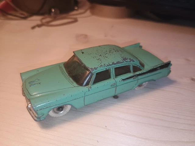 Dinky Toys 191 Dodge Royal Sedan Vert Et Noir – Miniature 1:43 Collection Près Du Neuf Boite D'origine