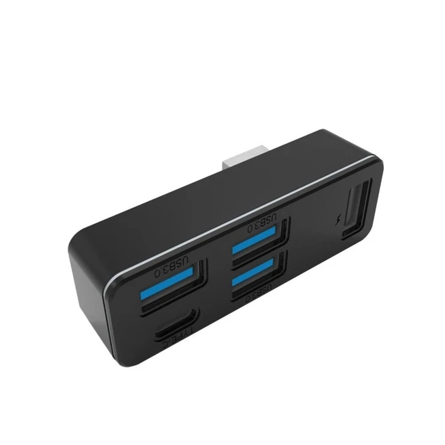 5 0 POUR PS5 ET Pour Machine à pour vapeur USB 3.0 5-en-1 Hub Portable ...