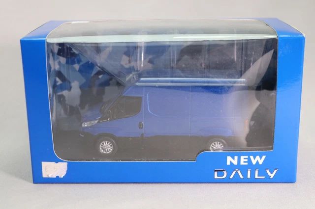 Miniature ELIGOR Iveco Daily MV 35-150 2019 - Bleu, échelle 1/43, Occasion Boîte D'origine