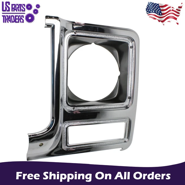 New Headlight Door Left with Round Headlamps For 1979-1980 Chevy C10 GM2512104