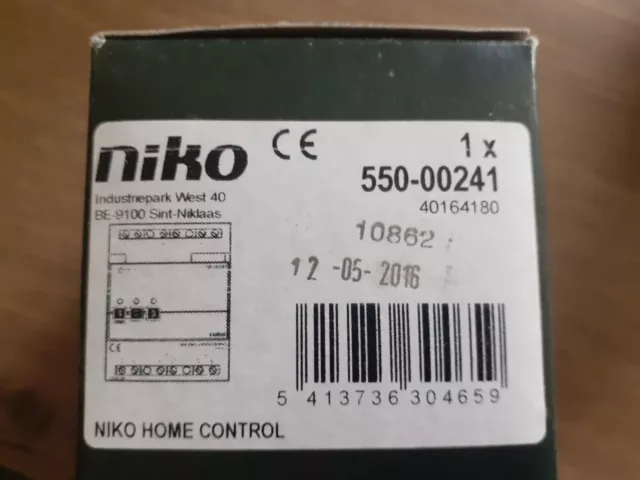 Module De Commande Analogique Niko Home Control