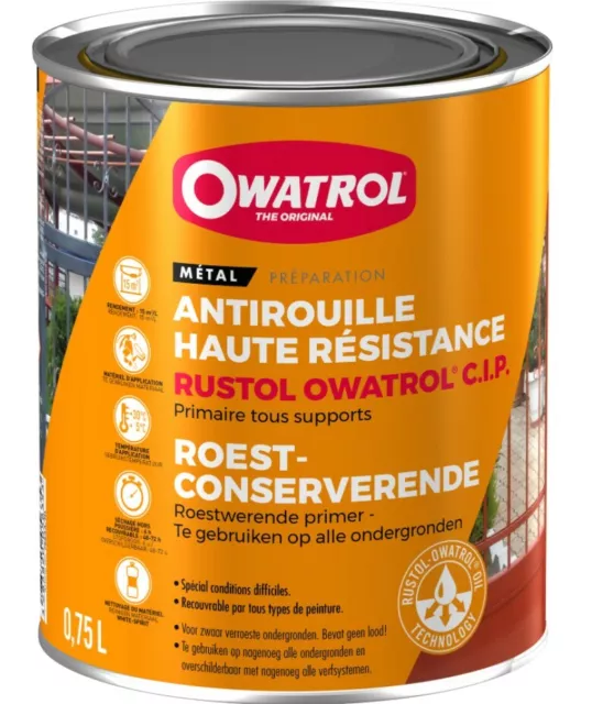 Pintura Subtipo Capa Óxido Alta Resistencia rustol Cip 0.75L