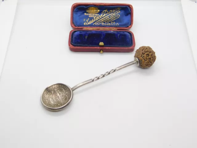 King George V Silver Australian One Florin Parliament House Opening Spoon 1927