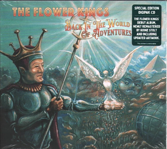 FLOWER KINGS BACK In the World of Adventures CD Europe Inside Out Music