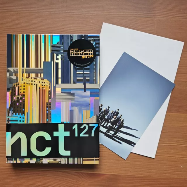 NCT 127 Superhuman Album + Postcard, Miniposter - Kpop