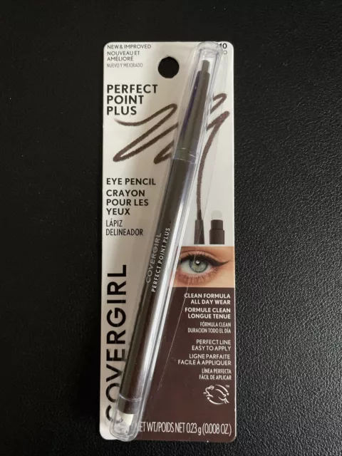 Covergirl Point Plus Self-sharpening Eye Pencil #210 Espresso Shade New Sealed