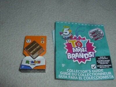 mini brands gold rubik's cube