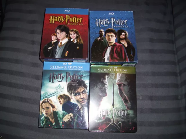 Coffret Bluray Harry potter integrale