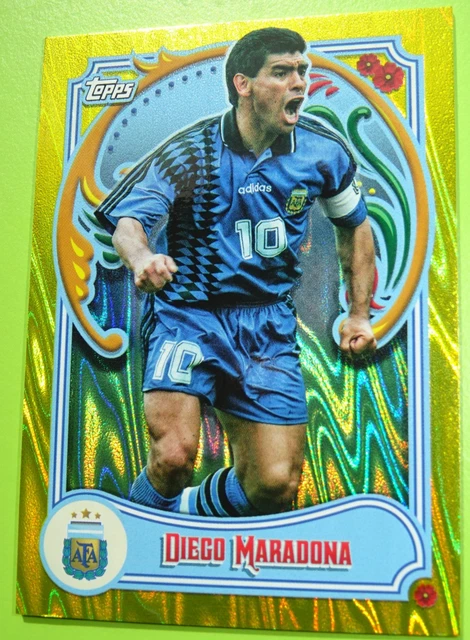 その他 topps FILETEADO DIEGO MARADONA /50 2022-23 Topps Fileteado soccer Argentina Diego Maradona | eBay